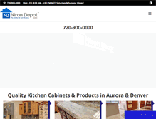 Tablet Screenshot of nirondepot.com